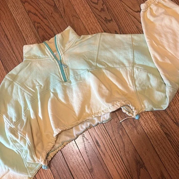 Urban Outfitters OFU Cropped Hoodie - Picture 2 of 5